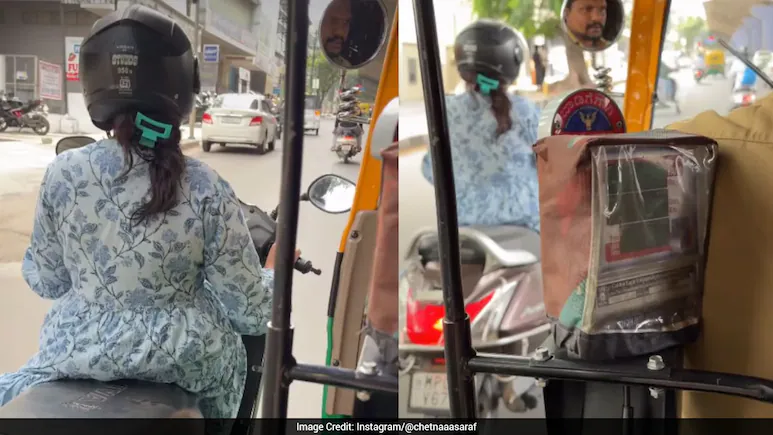 Bengaluru Auto Driver Saves Stranded Woman On Two-Wheeler, secures Hearts: 'Kindness Still Exists'