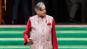Congress MP Shashi Tharoor arrived in Kathmandu on Wednesday, unaware of the severe flash
