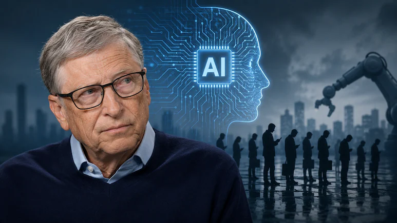 Bill Gates has warned that artificial intelligence (AI) could replace many jobs in law