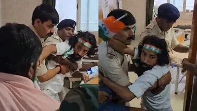 Jharkhand student leader Devendra Nath Mahto was reportedly prevented from leaving the hospital to join