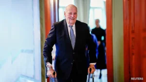 Harald, who was Europe's oldest living monarch, was taken to hospital on August 17