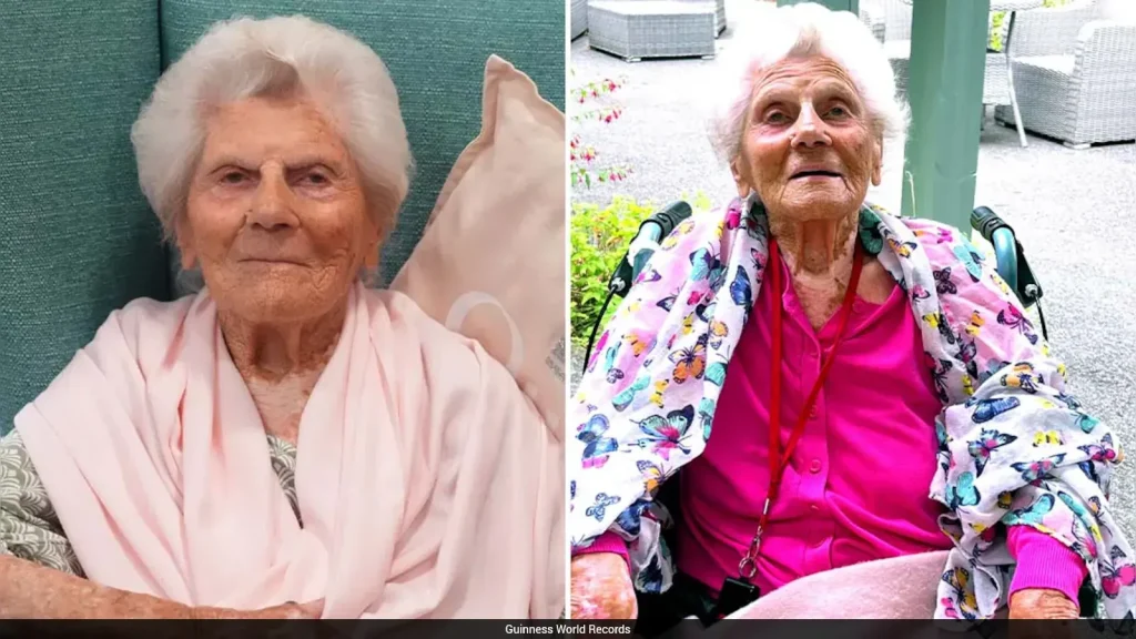 Ethel Caterham, the world's oldest living person, has celebrated her 117th birthday with family