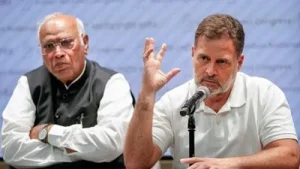 Congress MPs Rahul Gandhi and Mallikarjun Kharge did not attend the Independence Day celebrations