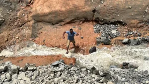 Residents said the monsoon effectively leaves the village cut off