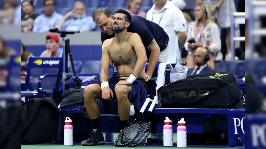 Novak Djokovic's US Open 2026 campaign ended abruptly as he suffered a surprising first-round