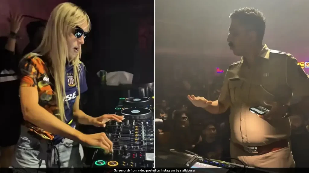 POV: You're 50 minutes into your set in Mumbai and the police finally found the OFF button", she posted