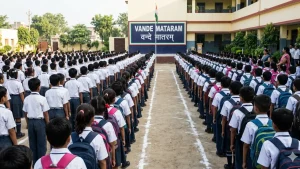 The party aims to ensure that the full legacy of Vande Mataram is preserved and understood by future