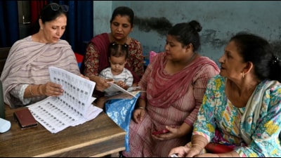 The electors will have one month to submit suggestions and objections after the draft electoral roll is