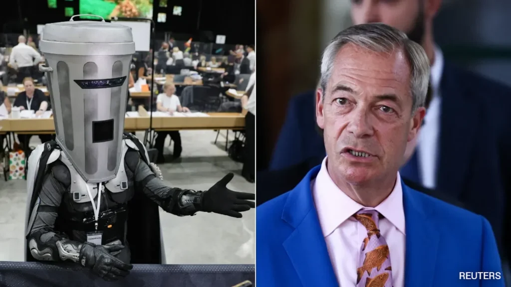 Elections and campaigns briefing: Nigel Farage Defeats 'Garbage Can' To Win UK's Widely Mocked Election