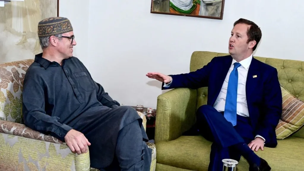 US ambassador to India, Sergio Gor, began his two-day Ladakh tour with some "sightseeing" - away