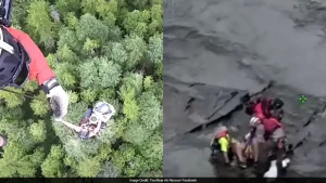 A man fell 120 feet into a creek at a national park in Montana and survived thanks to the quick actions