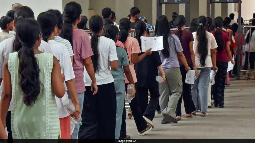 However, 49 candidates could not complete the examination due to a power outage at the Shri Satya Sai PG