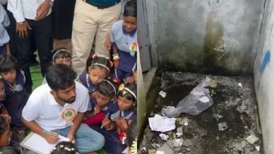 Apart from the toilets, Dipke also posted a video of audit conducted by his team at the government
