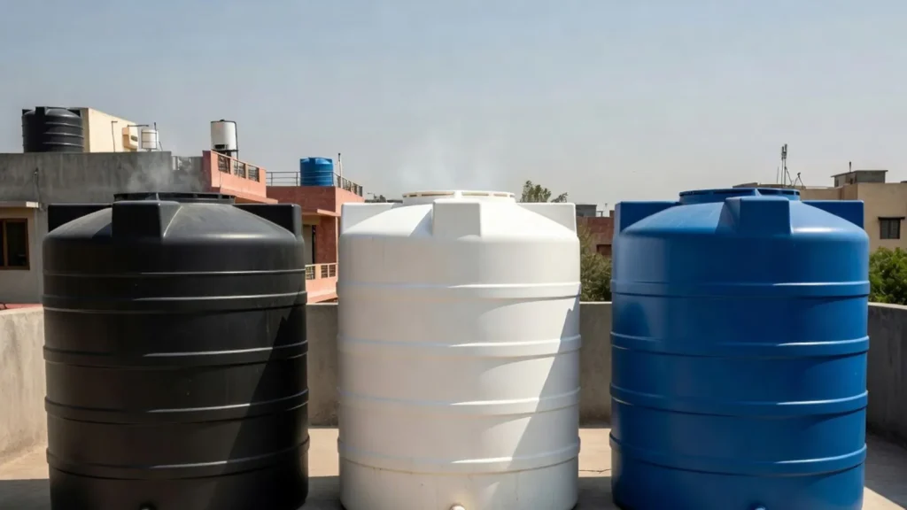 A four-year-old boy died after allegedly falling into a water tank near a cluster of shanties in Uttar