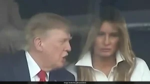 Looks like Trump and Melania were arguing over something at the Freedom 250 event today