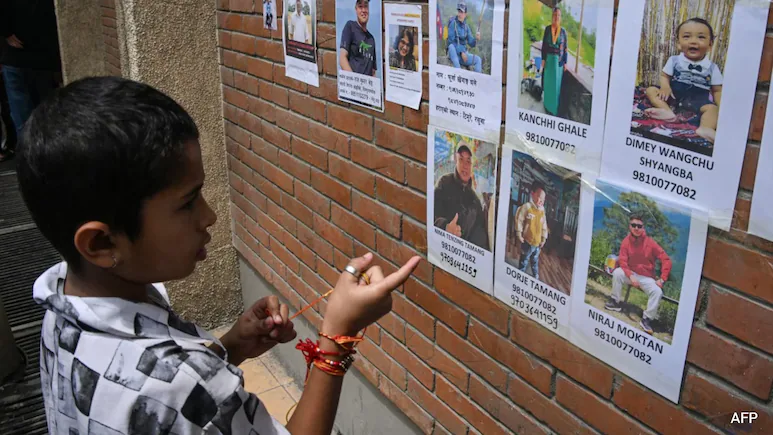 Nepal Police said on Friday that at least 547 people had died in the floods and debris flows —