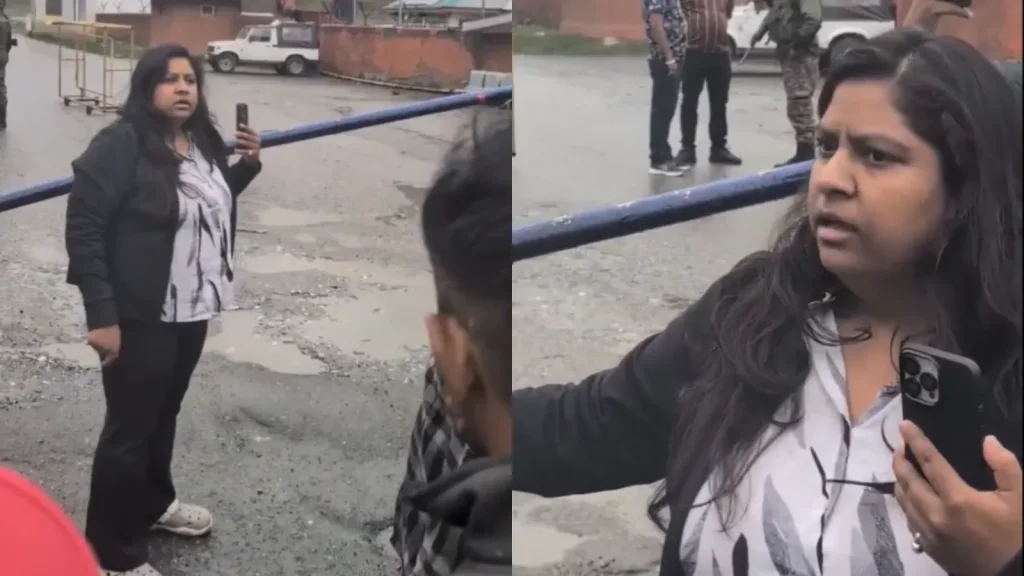 A 25-year-old woman has issued an apology to the Indian Army, Jammu and Kashmir Police, and Ladakh
