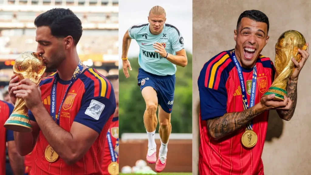 He also earned a place in the Premier League's fan-voted World Cup Team of the Tournament