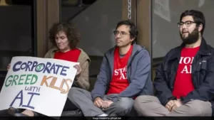Her appeal to OpenAI, Anthropic, and Meta's CEOs was to "regain your humanity