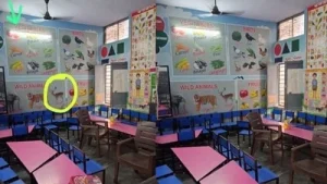 Sharing an image of the classroom on X, the SAD alleged that the errors reflected the poor state