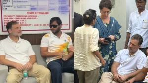 Rahul Gandhi posted on X that "on July 20 the police attacked Sahil, who was peacefully protesting
