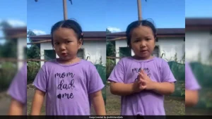 Because of her appearance, a video of a young girl from Itanagar, Arunachal Pradesh, has gone viral