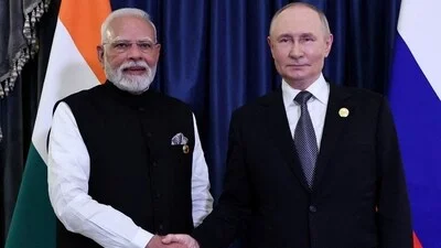 External affairs minister S Jaishankar met Russian President Vladimir Putin at the Kremlin on Monday