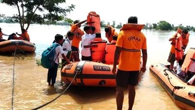 On Wednesday, a team of 25 members from the Odisha Disaster Rapid Action Force successfully rescued 248