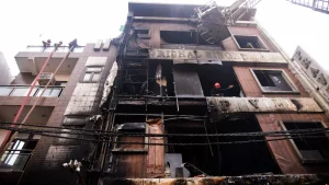 The Bronto Skylift is a hydraulic aerial platform used by Delhi Fire Services for high-rise rescue