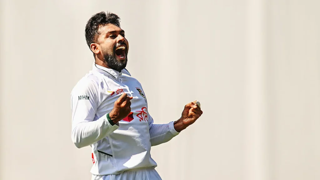 In a standout moment during the first Test, Bangladesh spinner Mehidy Hasan Miraz delivered a remarkable