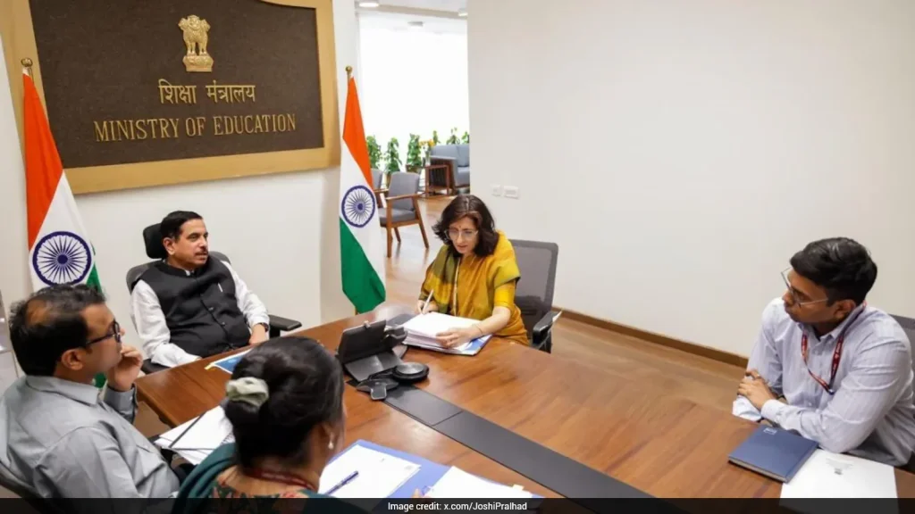 The prime minister had announced free online coaching for aspirants preparing for competitive exams