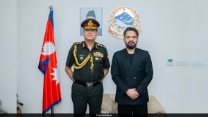 On Tuesday, Indian Army chief General Dhiraj Seth met with Nepal's Prime Minister and Defence Minister