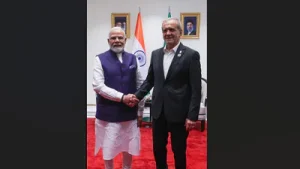During the Shanghai Cooperation Organisation summit in Kyrgyzstan on Monday, Indian Prime