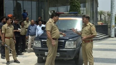 A 14-year-old Class 8 student was severely injured after being trapped under a car and dragged