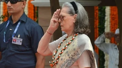 The complaint alleges that Gandhi, who was present among senior Congress leaders during the programme