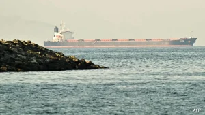 These "dark" voyages pass through the Strait of Hormuz into the Gulf of Oman, where the cargo is