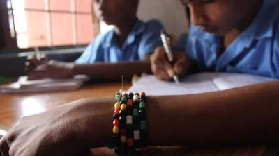 A six-year-old boy tragically died in a classroom in Visakhapatnam, Andhra Pradesh, after reportedly