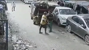 AAP MLA Kuldeep Kumar said that he was sitting in protest with sanitation workers demanding justice