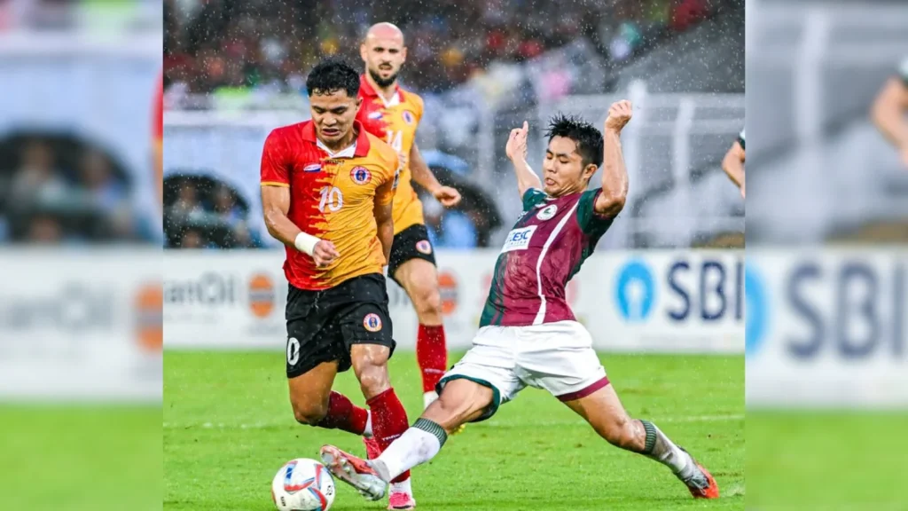 Edmund Lalrindika struck a dream derby hat-trick as a compact East Bengal produced a scintillating show