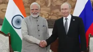 Delivering India's peace message, Modi said that the country stands with all efforts