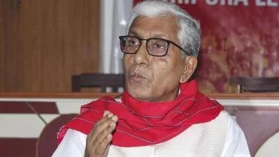 Tripura police filed a case against senior CPI-M leader and former chief minister Manik Sarkar