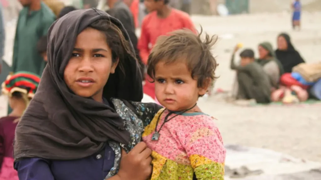 One million children in Afghanistan are suffering from life-threatening malnutrition in a worsening