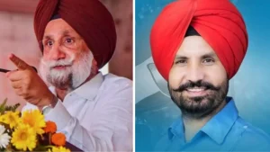 Former Punjab chief minister Charanjit Singh Channi and Randhawa shared the stage at Issru near Khanna
