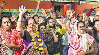 All we could think about was how we were going to escape and reach safely,” said 68-year-old