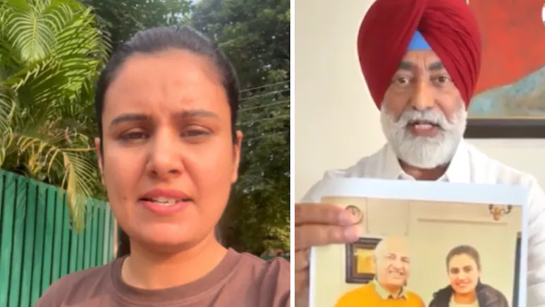 You can see photographs of that residence, and a certificate bearing Manish Sisodia's name is