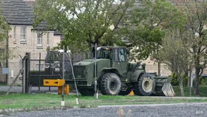 Iran on Monday denied involvement in a suspected bomb plot at a UK airbase used by the United