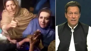 Former Pakistan prime minister Imran Khan's party said on Monday that his three sisters had