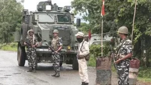 CRPF convoy attacked on NH-2 in Manipur's Imphal West, no casualties