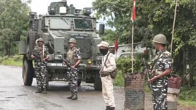 CRPF convoy attacked on NH-2 in Manipur's Imphal West, no casualties