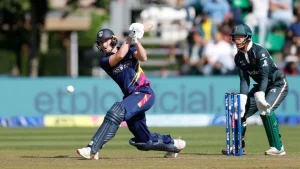 This decision quickly seemed advantageous as the Edinburgh Rockers lost three wickets within